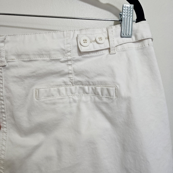 Sundance Gillian Pants High Rise Tapered Pants in White Cream Size 14 - Picture 8 of 12